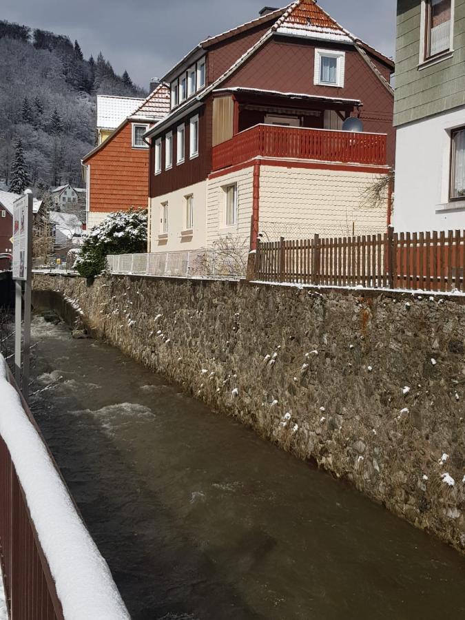 Haus Am Fluss Mit Wunderschoener Dachterrasse Mit Flussblick ,Garten Und Grill Zorge Exterior foto