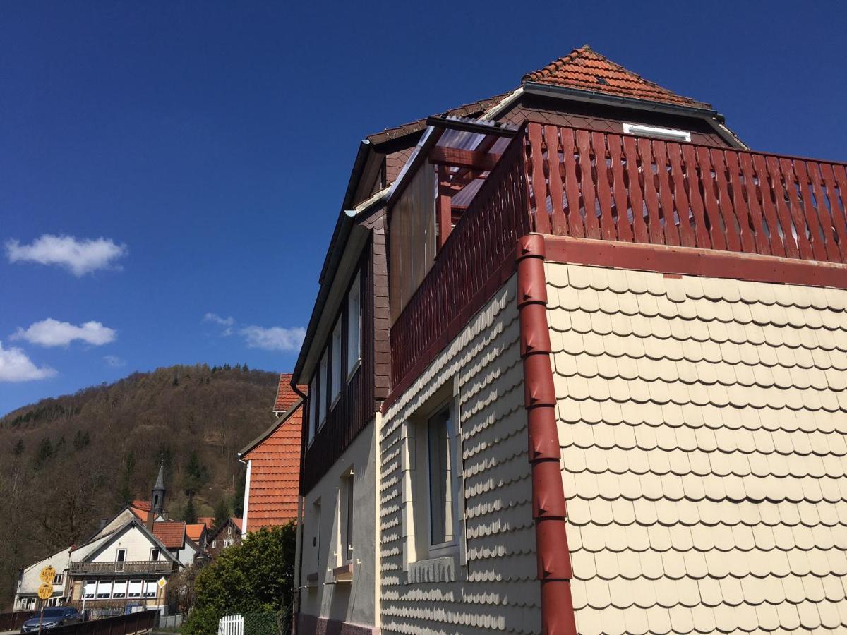 Haus Am Fluss Mit Wunderschoener Dachterrasse Mit Flussblick ,Garten Und Grill Zorge Exterior foto